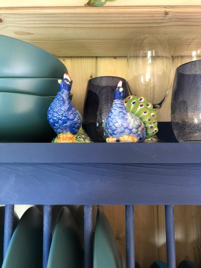 The Peacock Shepherds Hut At Hafoty Boeth 코웬 외부 사진