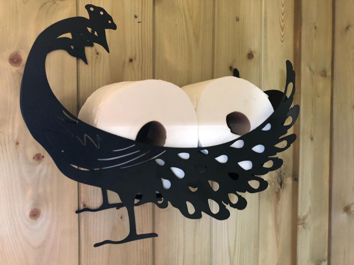 The Peacock Shepherds Hut At Hafoty Boeth 코웬 외부 사진